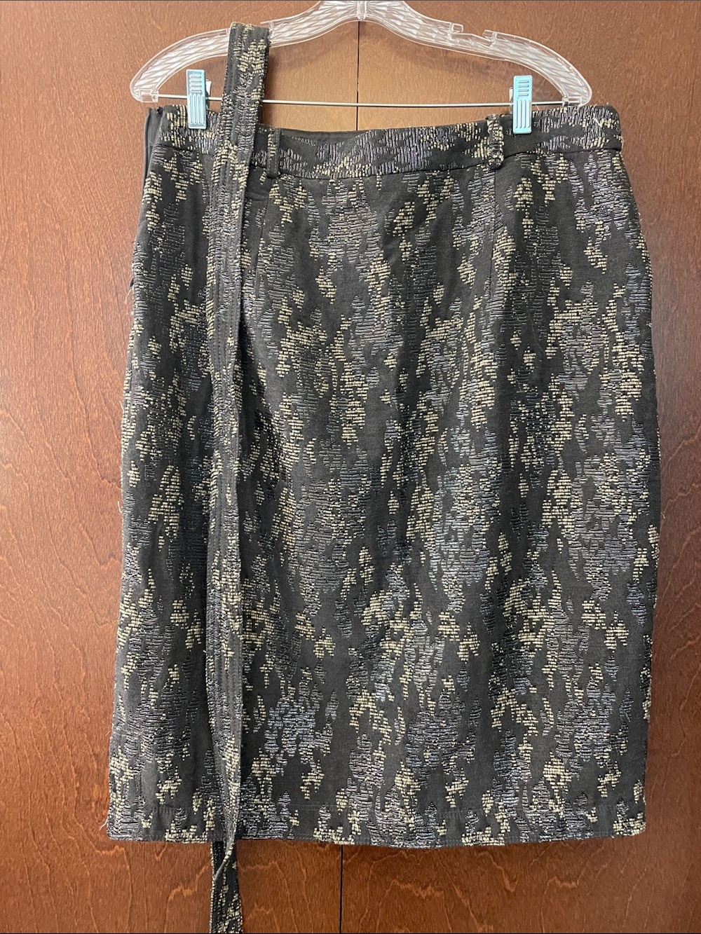 Banana Republic Belted Pencil Skirt